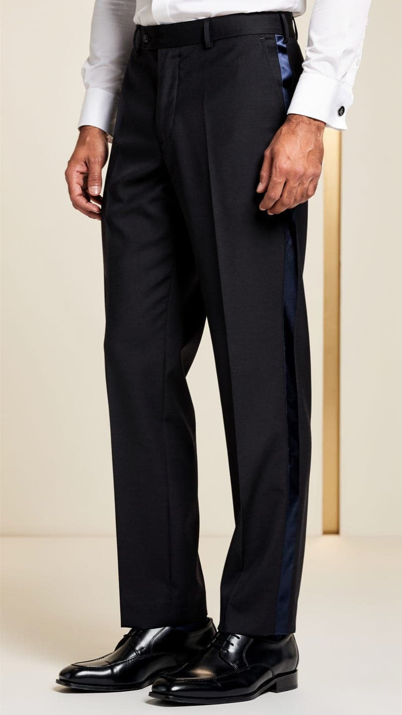 The Heritage Satin-Stripe Tuxedo Trouser