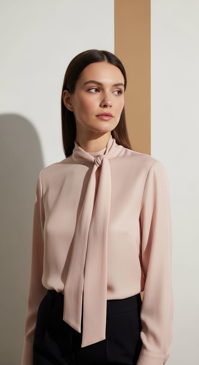 The Romantic Silk Blouse