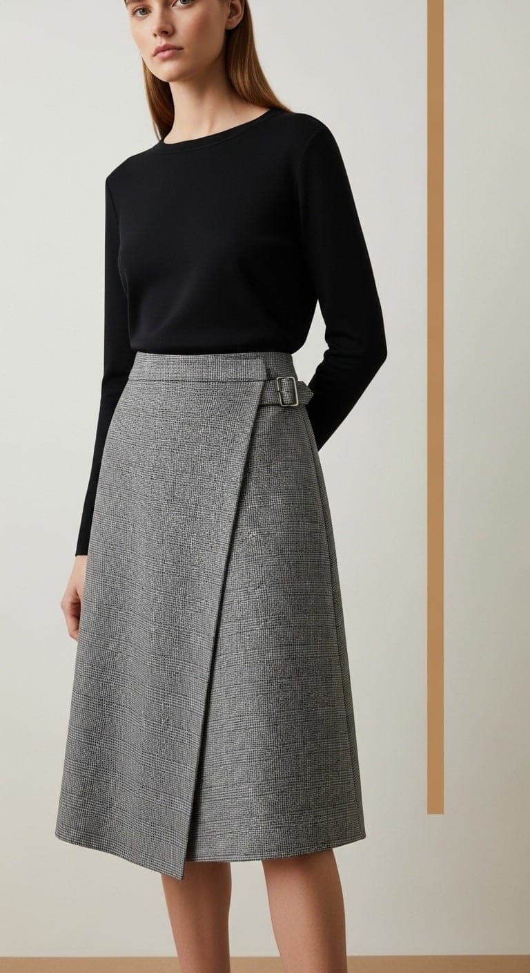 The Heritage Wrap Skirt