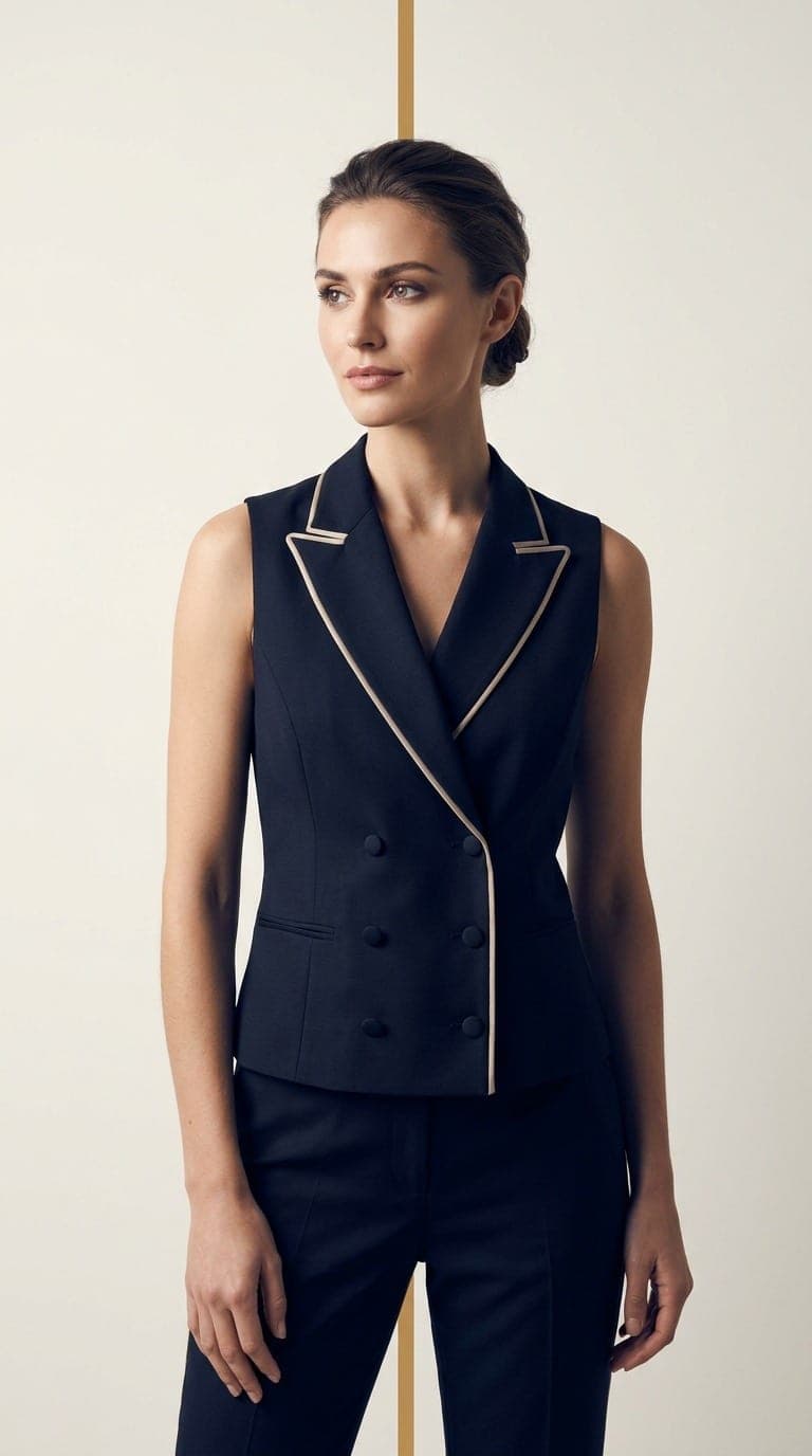 The Double-Breasted Tuxedo Waistcoat