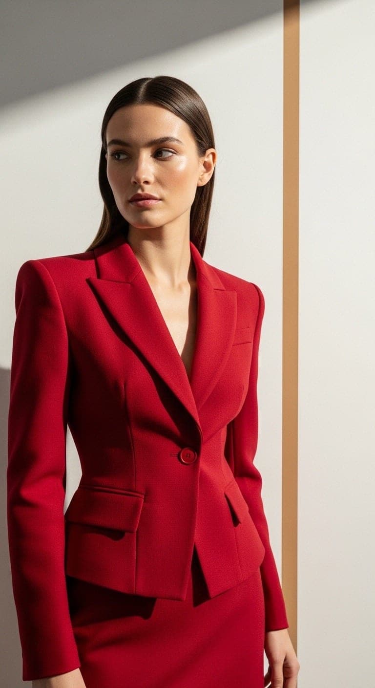 The Sculpted Hourglass Blazer