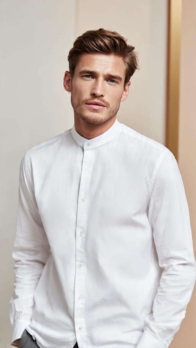Mandarin collar