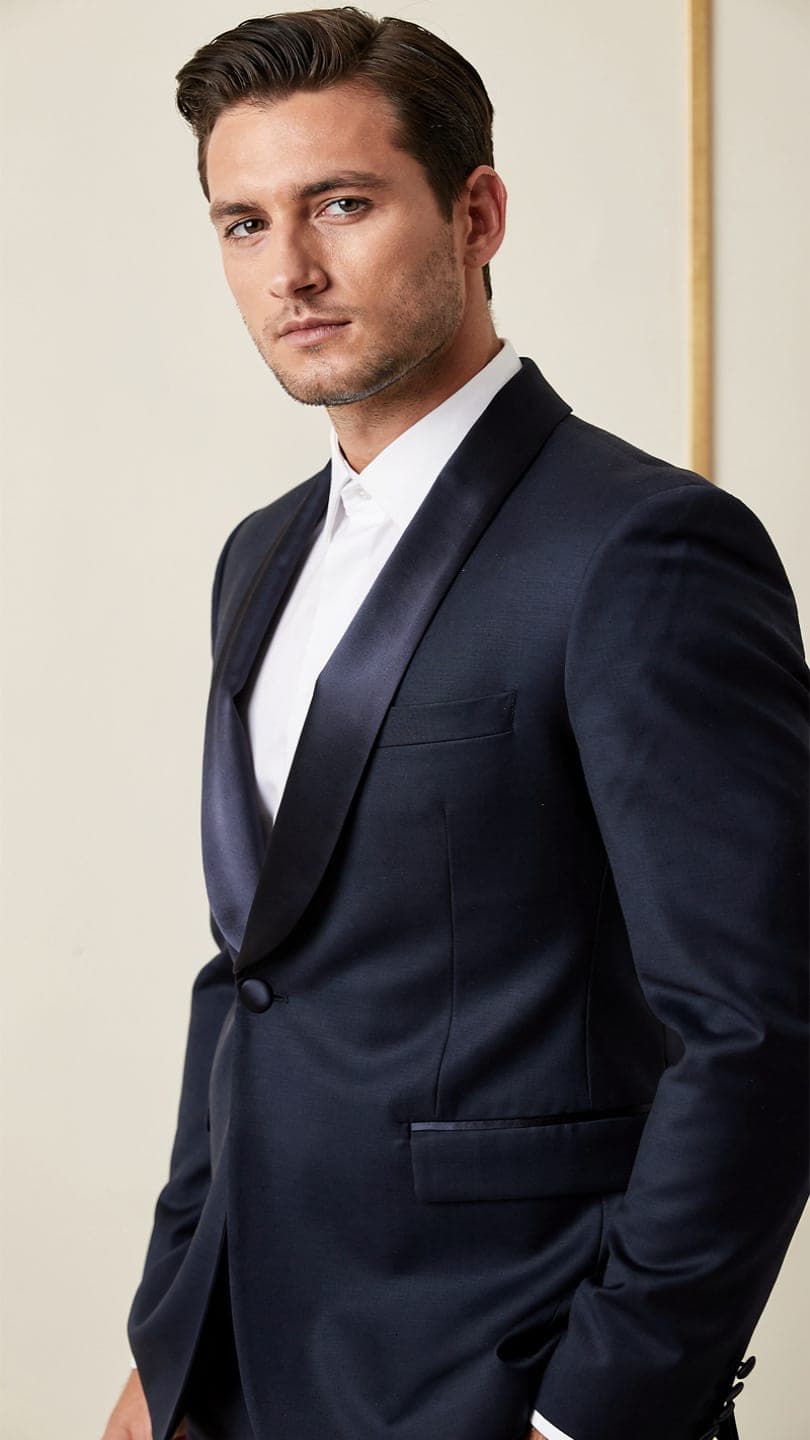 The Modern Notch-Lapel Tuxedo Jacket