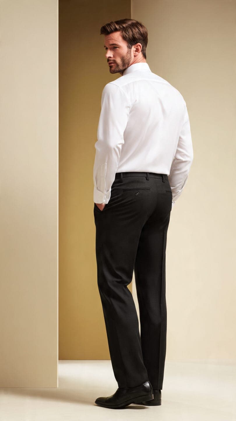 Straight-Leg Trousers