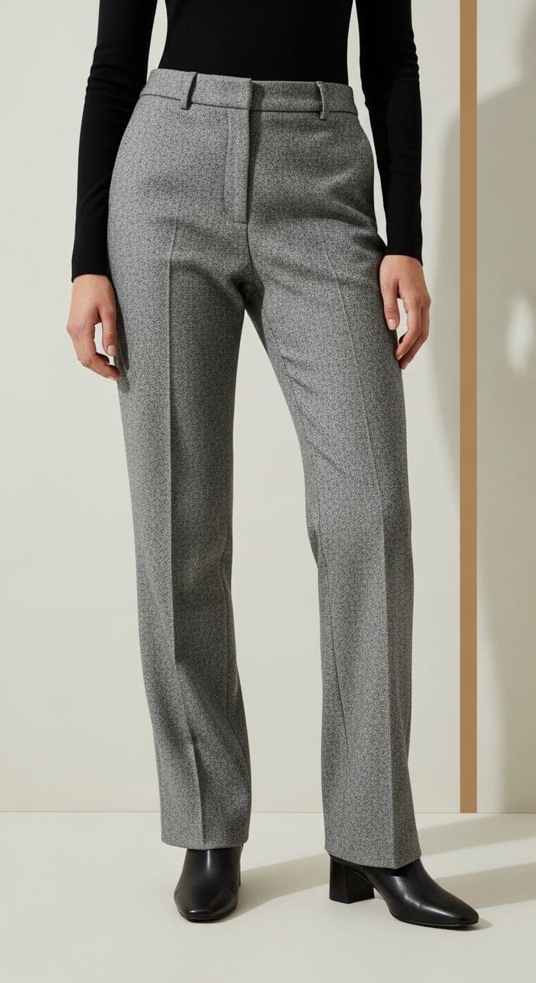 The Classic Straight-Leg Trouser
