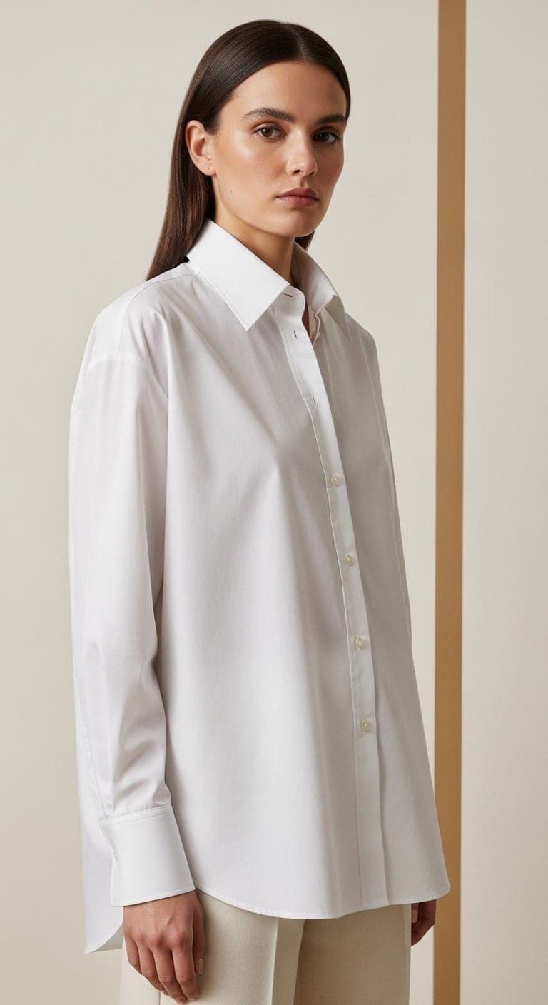 The Modern Oversized Tailored Shirt