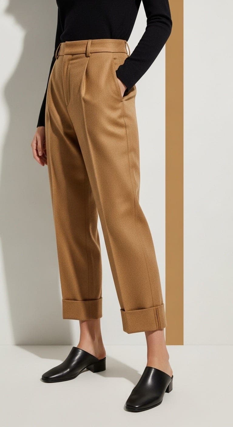 The Sartorial Cuffed Trouser