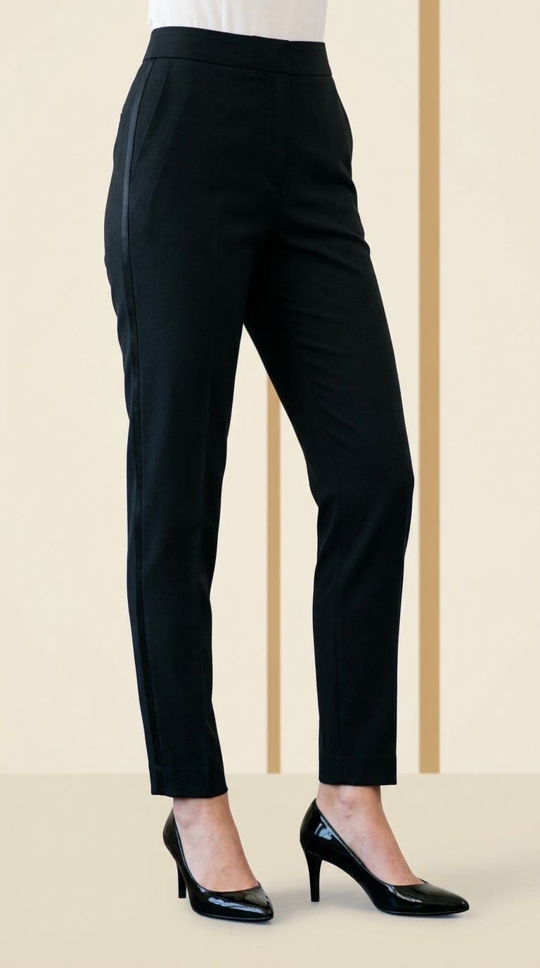 The Slim-Tapered Tuxedo Pant