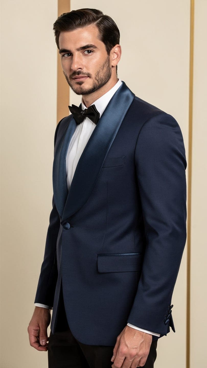 The Refined Shawl-Collar Dinner Jacket